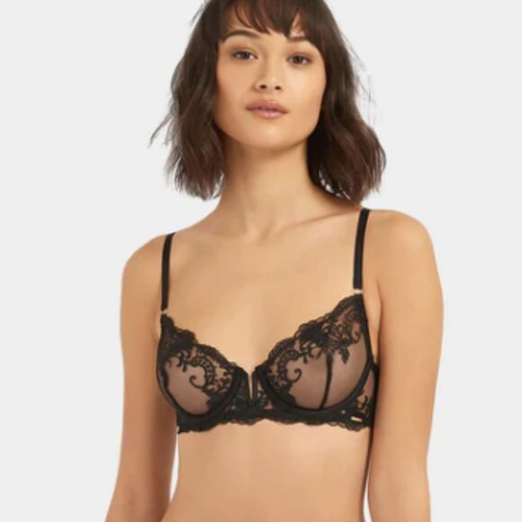 Bluebella Marseille Bra Black - Picture 2 of 7
